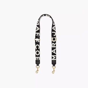Marc Jacobs THE THIN LOGO WEBBING STRAP